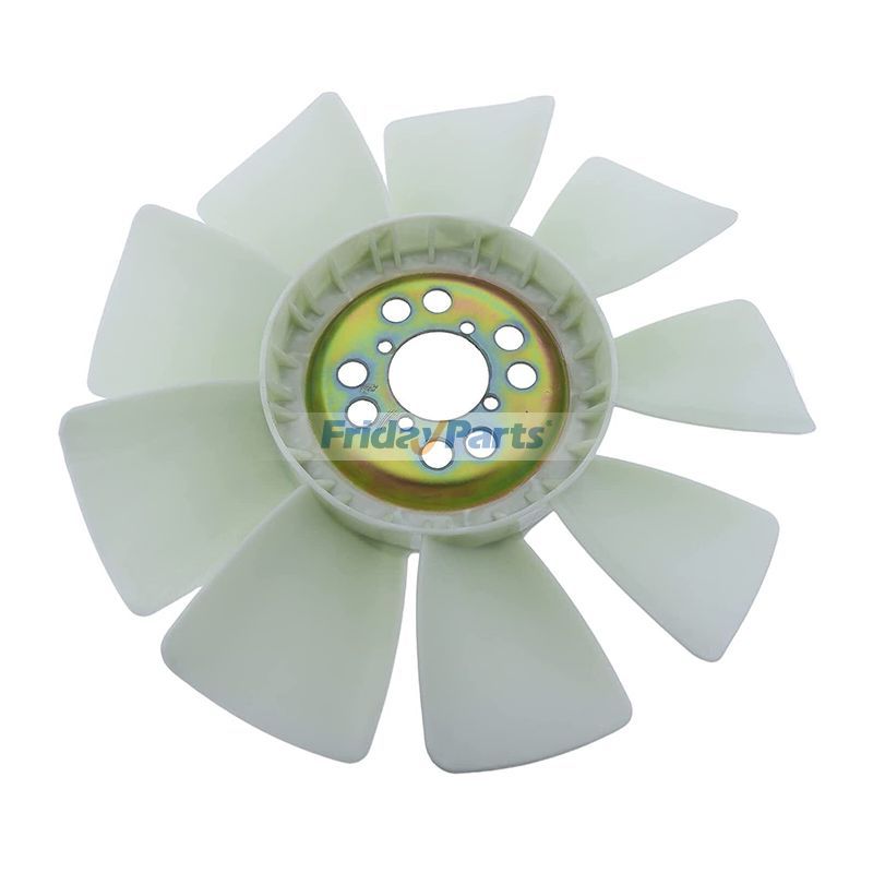 Ventilateur à 9 pales 277800A1 pour chargeur New Holland U80C B95CTC B110B B115B B95C B95B B110C B110 B115 LB110.B