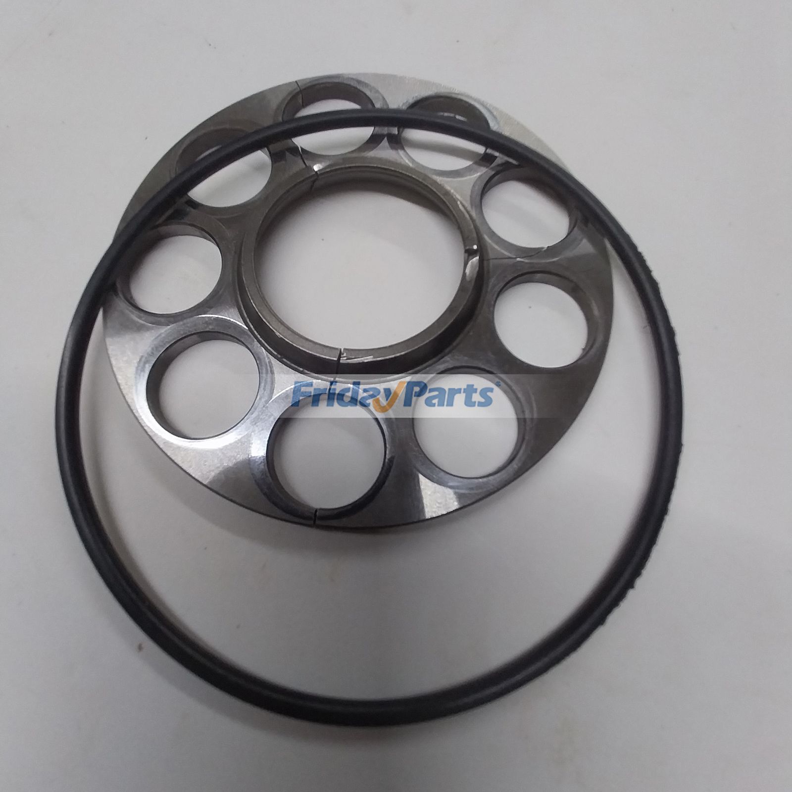 9 Holes Hydraulic Pump Valve Plate with O-Ring for Kobelco Excavator SK115SRDZ-1E SK135SRLC-1E