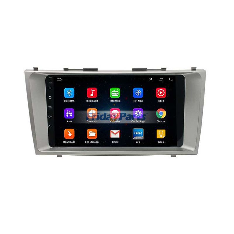 9 Zoll 1+32GB Autoradio-Navigationssystem mit CarPlay für Toyota Camry 2006–2011