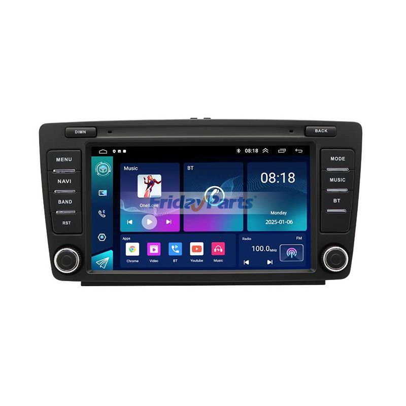 9 Inch 2+32GB Car Radio Navigation System with CarPlay for Skoda Octavia Yeti Rapid Superb Roomster Rapid Spaceback