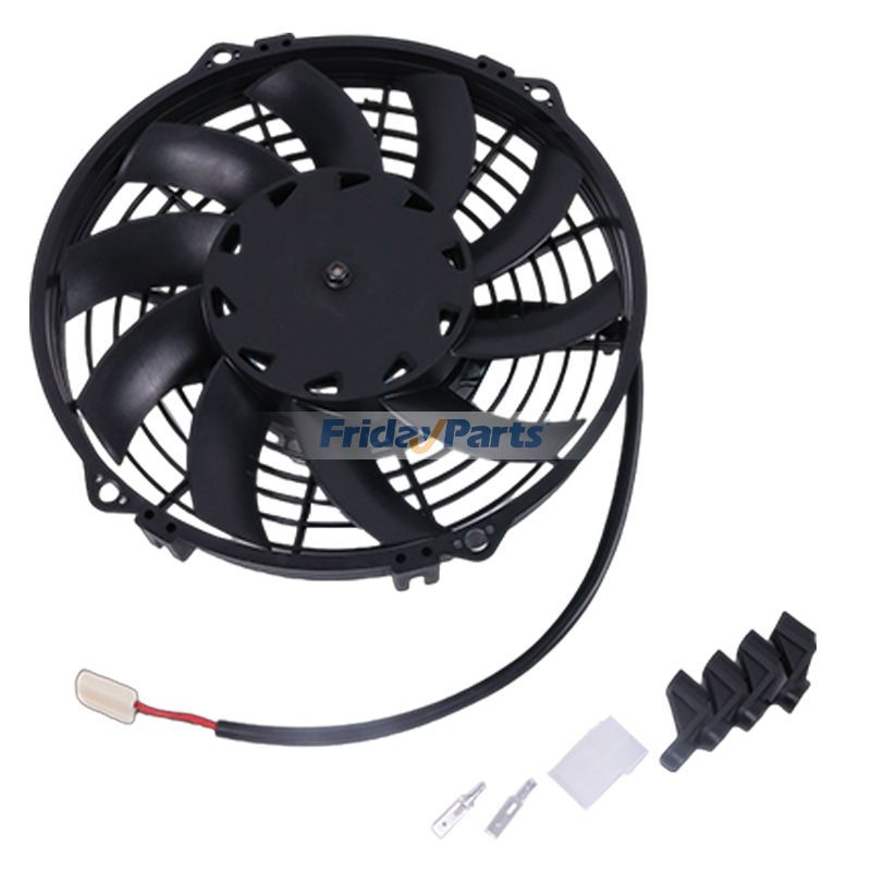 9" Low Profile Puller Fan for Engine