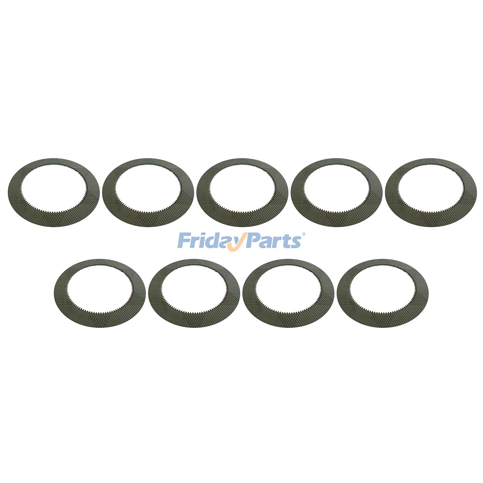 9 Pieces Brake Disc 561-33-71240 for Komatsu DumpTruck HD1500-8 HD785-7