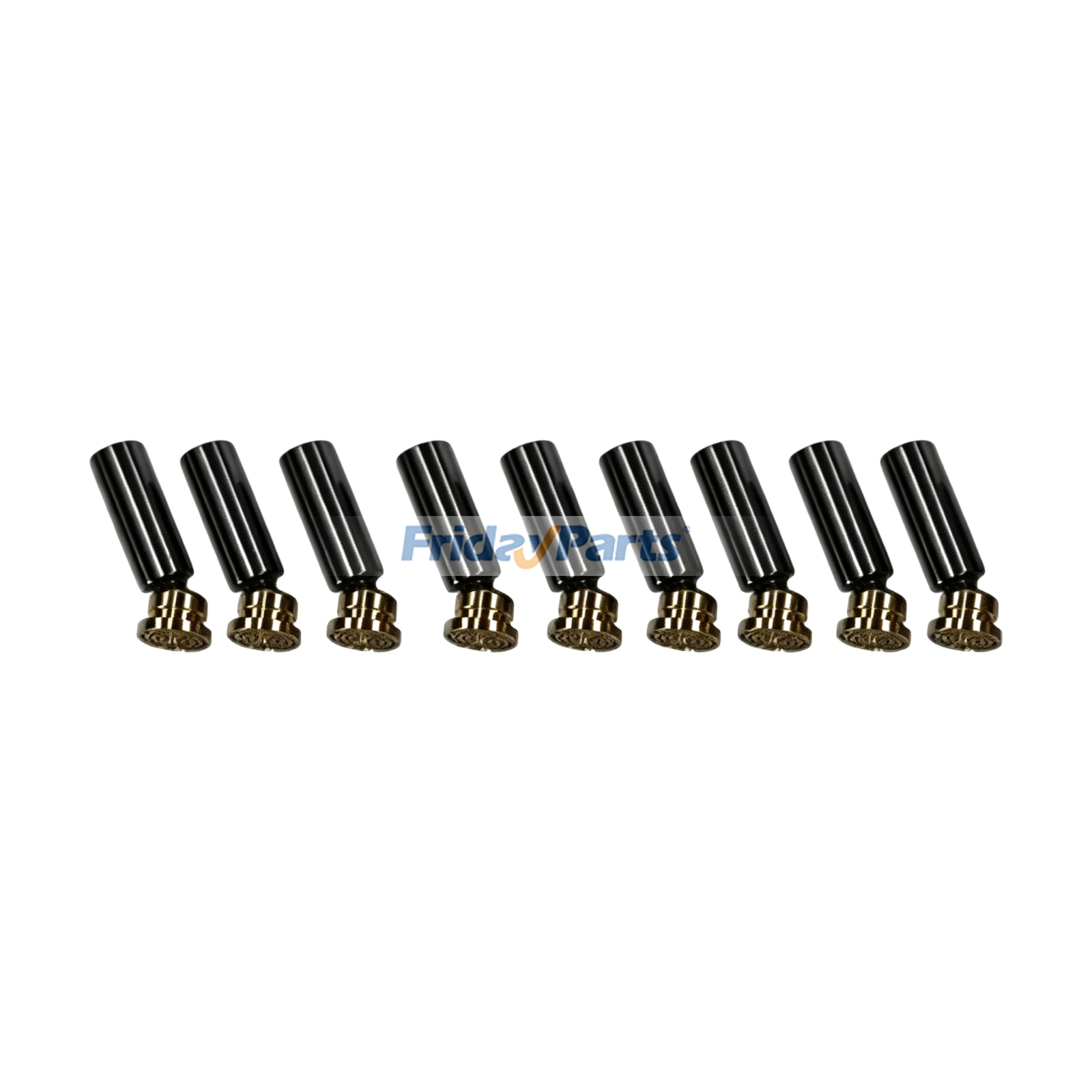 9 Stück Hydraulikpumpenkolben 096-3989 für Caterpillar CAT Motor 3204 3304 S6KT 3116 Bagger E180 EL180 E240 EL240 EL200B E240B EL240B E200B EL200B