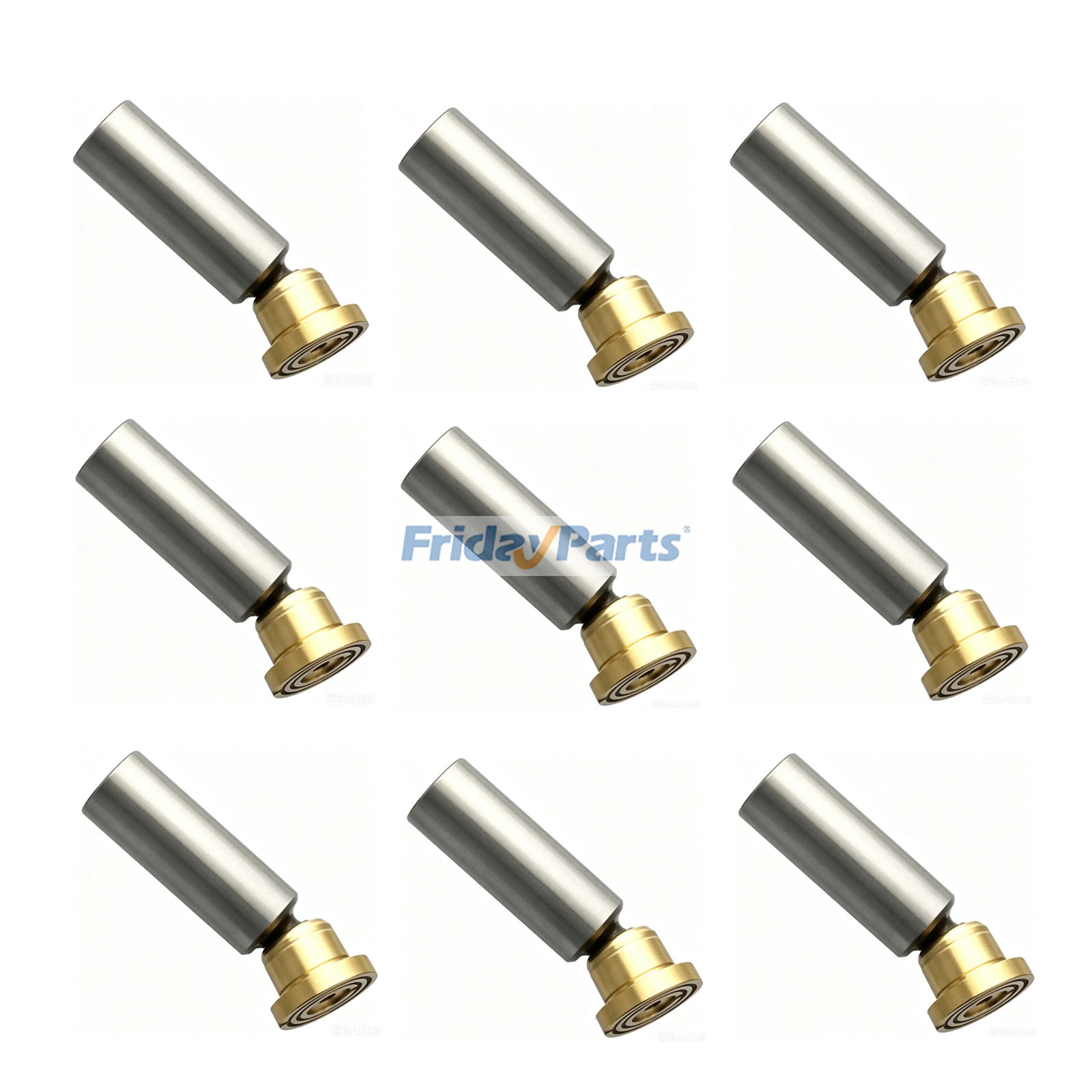 9 Stück Hydraulikpumpenkolben 9T-7731 für Caterpillar CAT Motor 3406 3306 3054 Bagger 245B 235C 235D Traktor D6H D6HXL D6R D6RLGP D6RXW