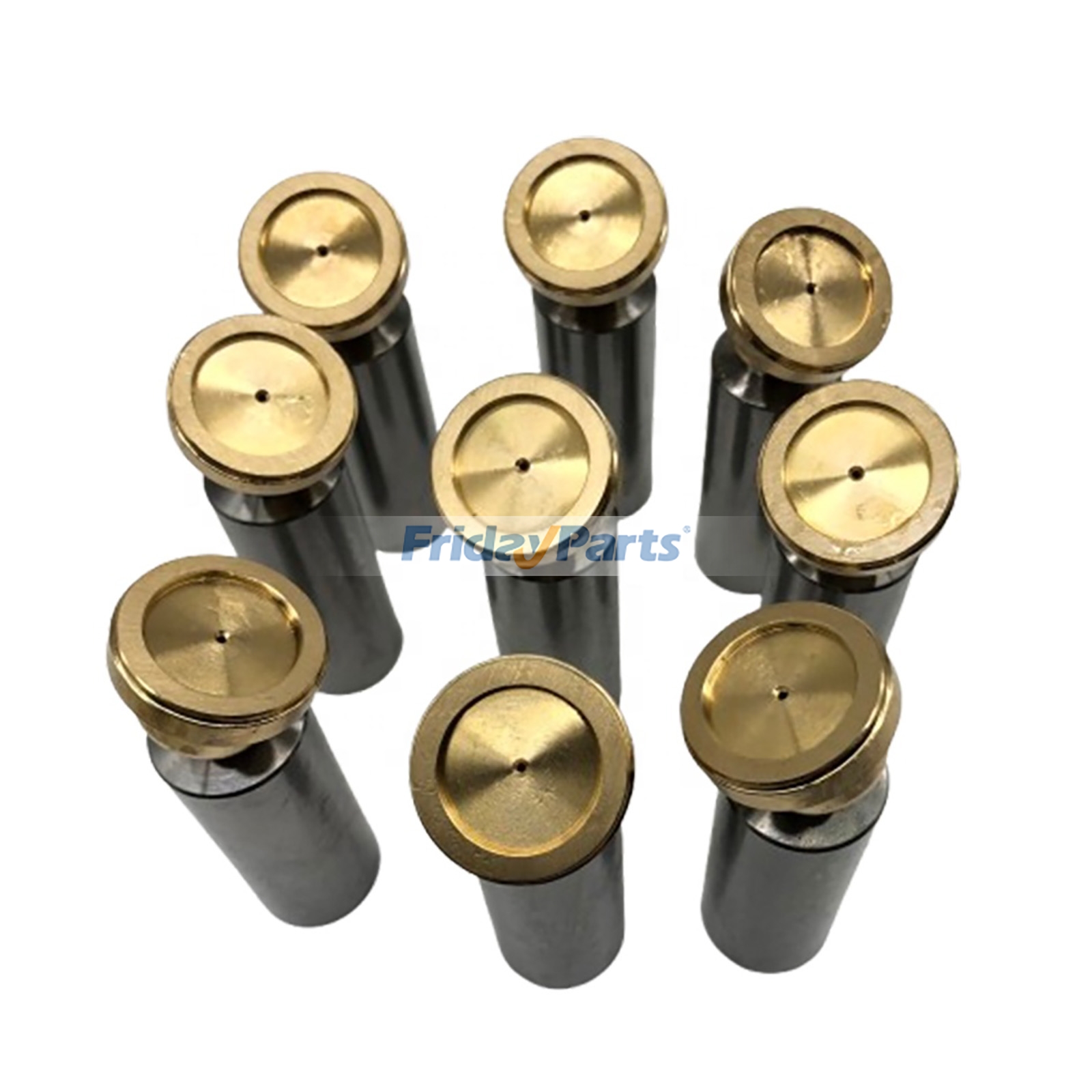 9 Pieces Hydraulic Pump Piston 9T-7761 for Caterpillar CAT Engine 3304 3114 3116 3306 3306B 3126 C7 C7.1 Loader 446 950G 950H 962G 962K Excavator 5130B 5230B
