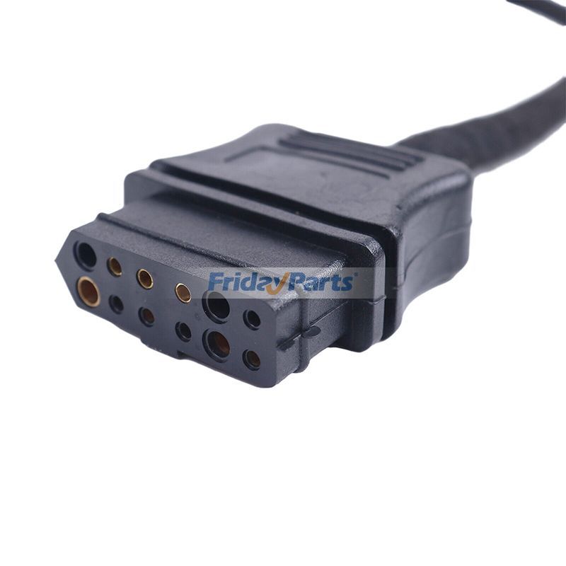 Repuesto Arnés lateral para camión de 9 pines 49308 22336K 1315315 para quitanieves Fisher Western compatible con Equipo para Nieve Para OTRA MARCA FridayParts