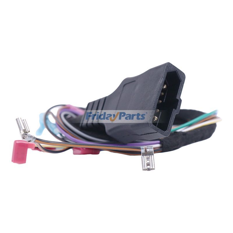 FridayParts 9 Pin Plow Side Harness for Fisher Western Snowplow