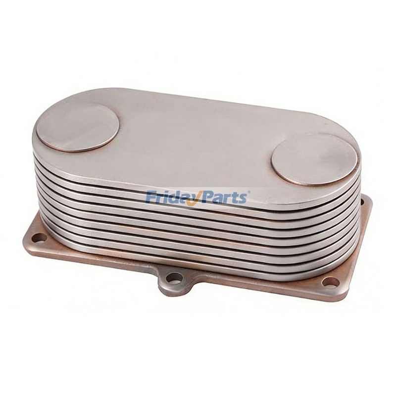 Enfriador de aceite de 9 placas RE59298 RE560754 para motores John Deere 3029 4045 6068 Tractor 6110 6210 6310 6410 7505 7630 7730 Excavadora 180GLC 210G 230LC 250GLC
