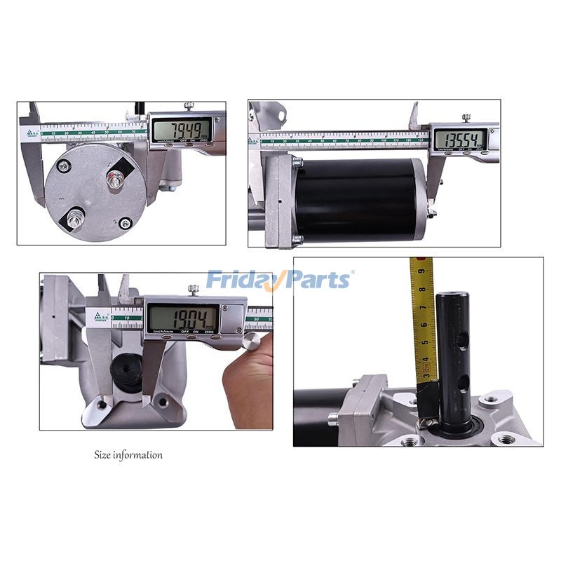 90:1 12V 0.8HP 600W 40RPM Dump Truck Roll Tarp Motor Chrome Cover