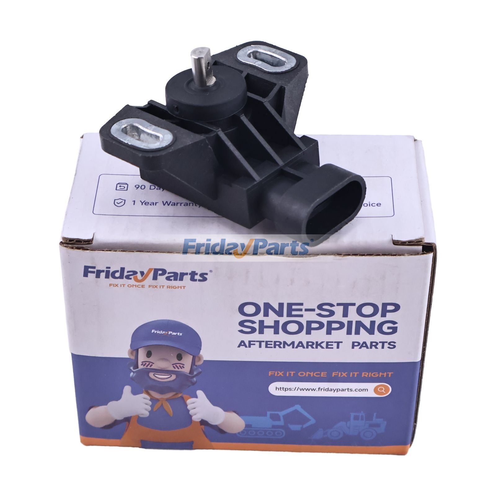 【RT-203257】J-FIELD JS-2001 90° CCW Relay Potentionmeter Angle Sensor 71630179 for Elobau JCB