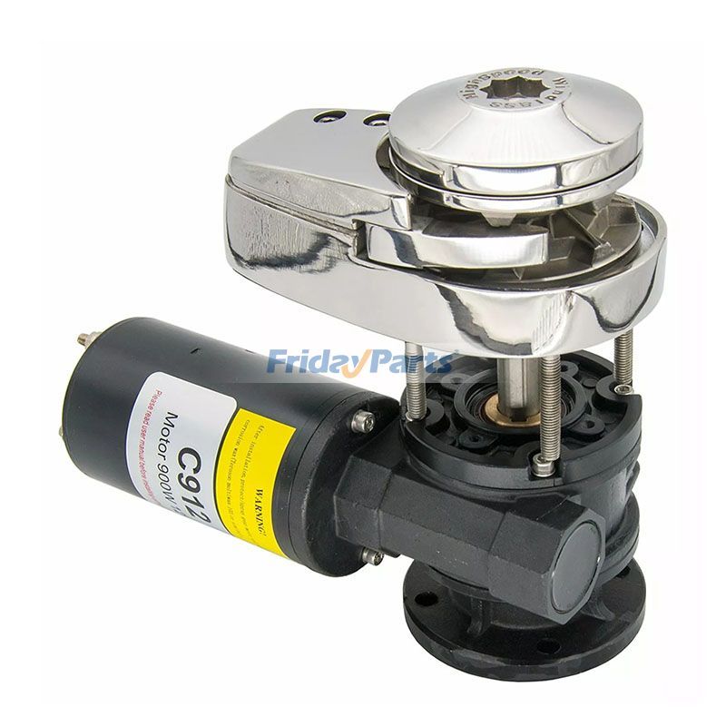 Guindeau électrique robuste 900 W 8 mm 12 V haute vitesse pour bateau et yacht