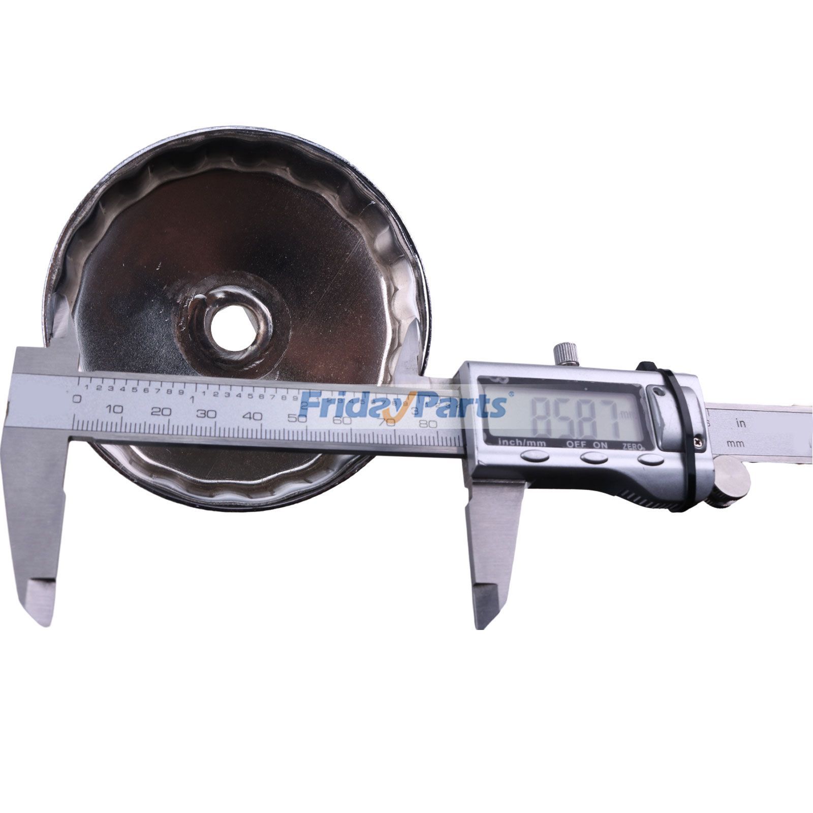 他ブランド用用906 86mm 18刃オイルフィルターキャップレンチソケット取り外しツール自動車産業農業用ヘビーデューティースチール構造