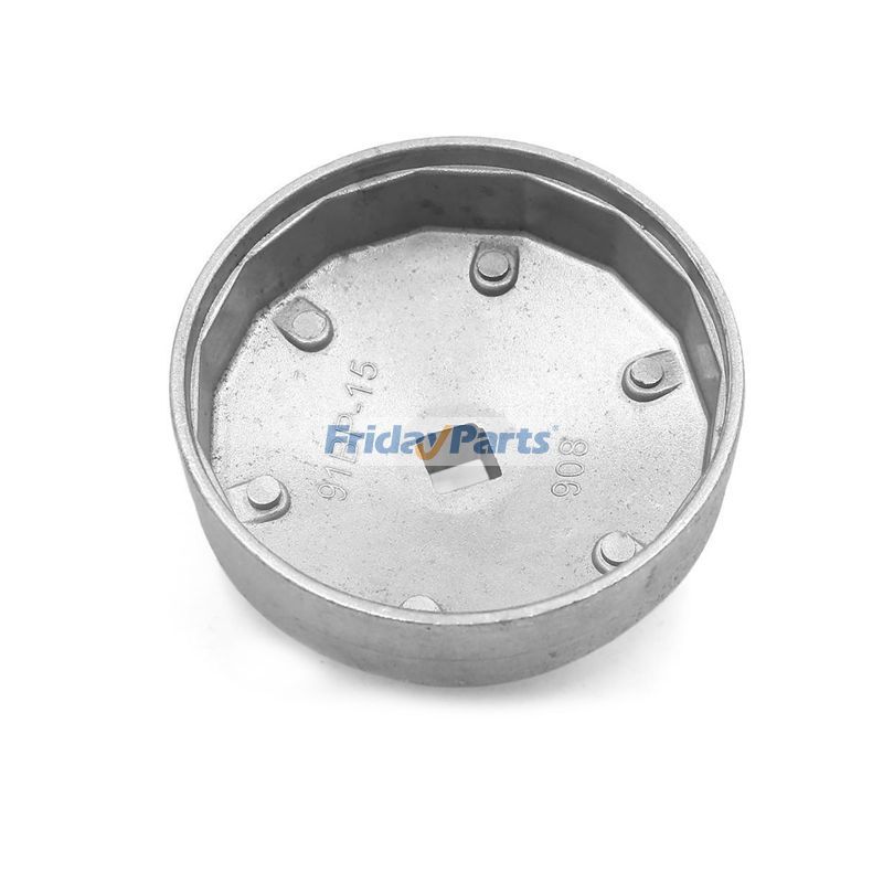 Clé à douille pour filtre à huile 90 mm 15 cannelures, outil de retrait pour voiturepour Véhicule