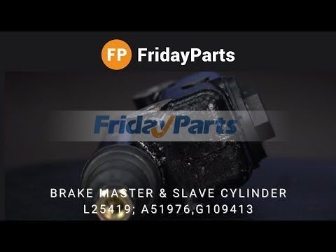 2 cilindros maestros de freno L25419 y 2 cilindros esclavos A51976 G109413 para Case 450B 480 480B 480D 580 580B para Tractor Para CASE FridayParts