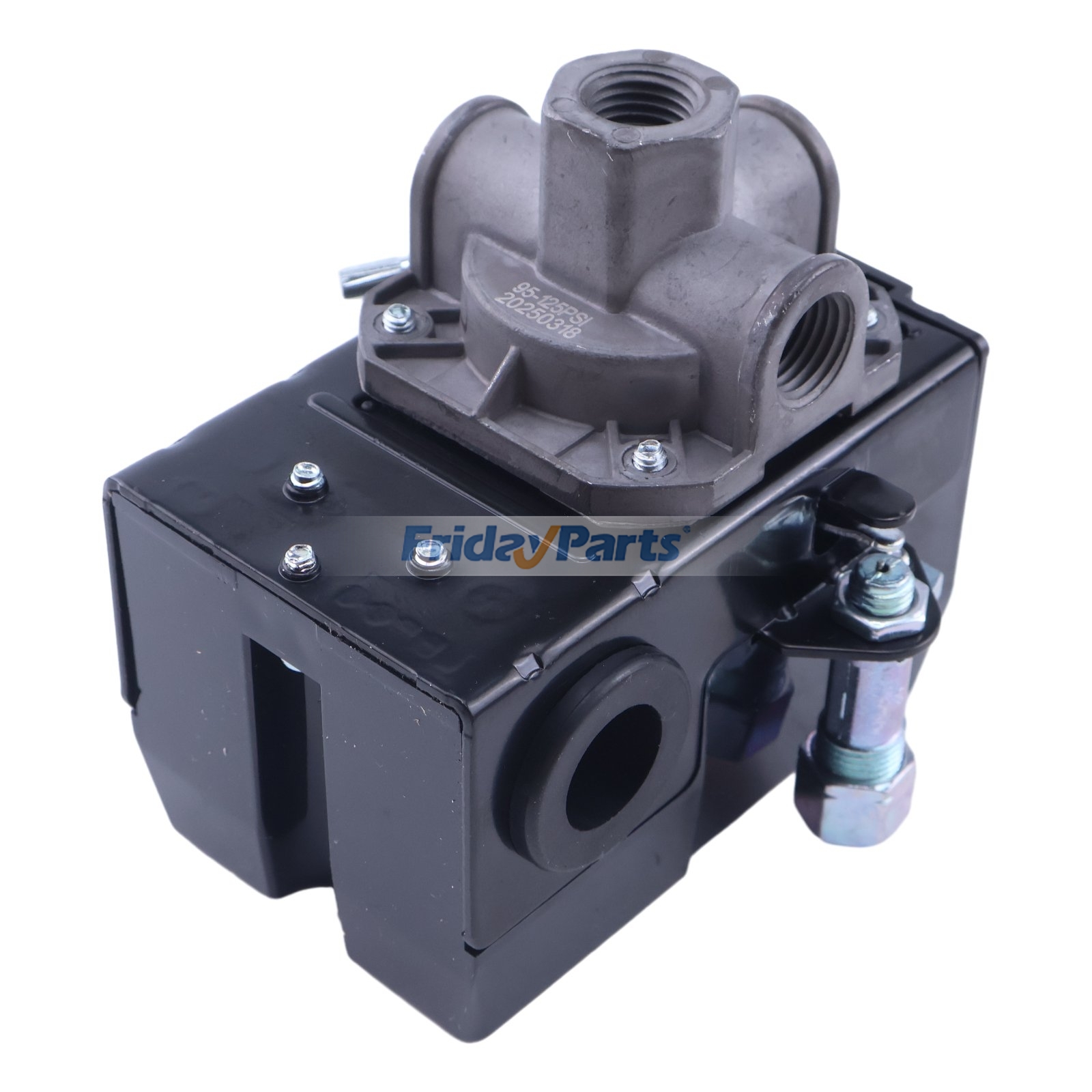 Pressostat 95-125 PSI CW207563AV 69MB7LY2C pour compresseur d'air Campbell HausfeldpourPour AUTRE MARQUE