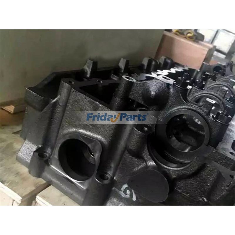 Culata completa con válvulas para motor 4HG1 4HG1T para camión Isuzu NPR NPR71 NQR71 de FridayParts