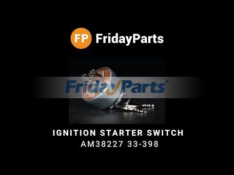 Ignition Starter Switch AM38227 33-398 for John Deere 108 112 116 316 318 420 G15 GS25 GS30 GS45 GS75