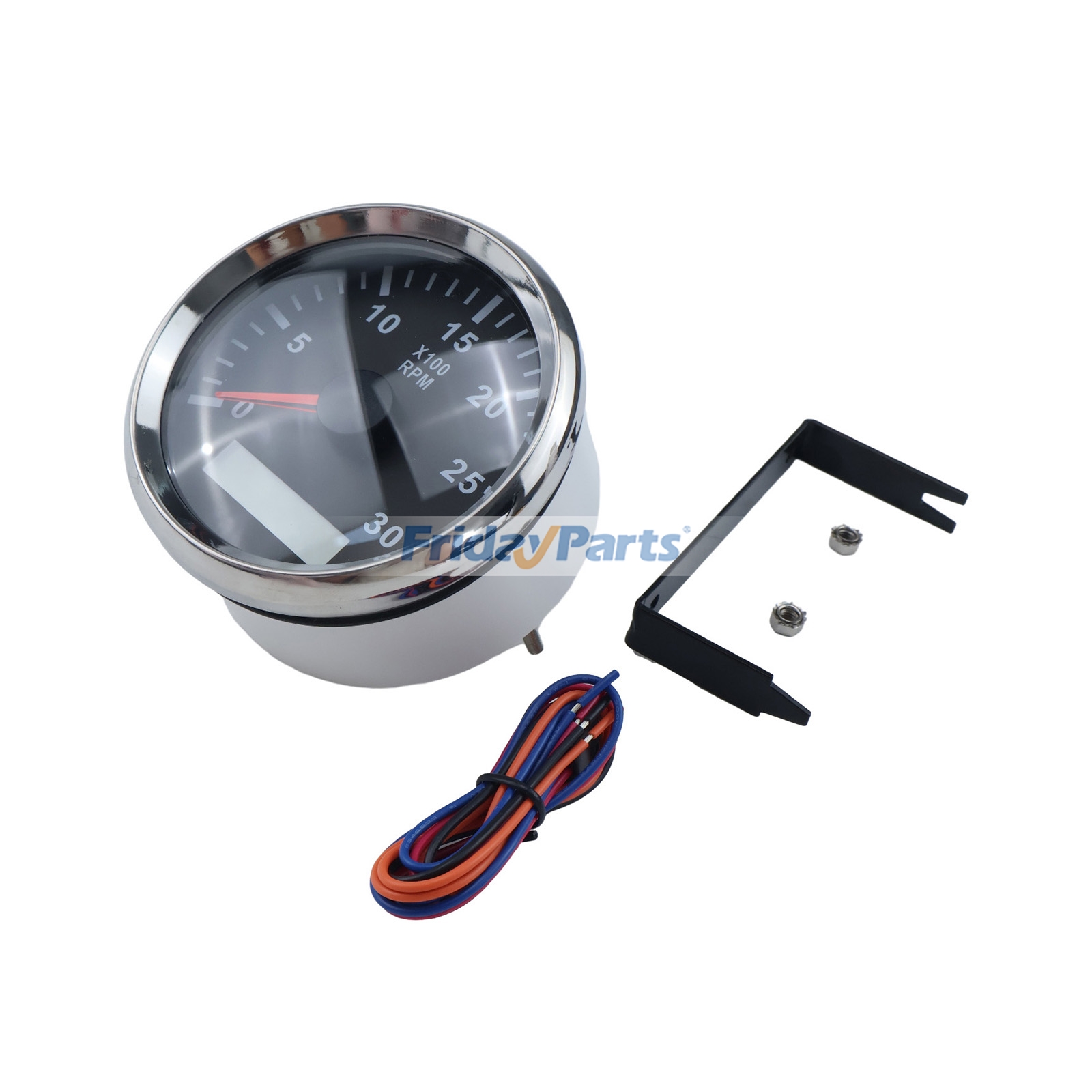 9~32VDC Tachometer AT302762 for  John Deere Engine 4045 Backhoe Loader 210C 300D 310D 310SE 315SE 315C 410B 410C 510C 610C 610B 710B 710C 710D