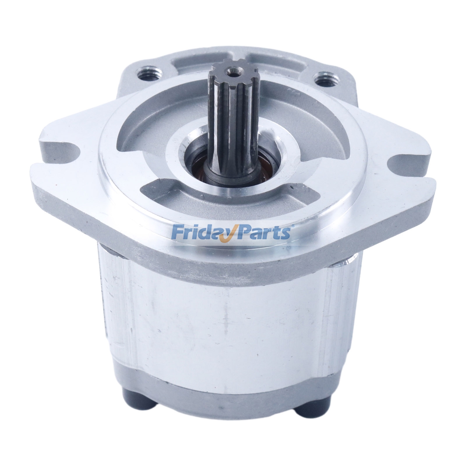 Bomba de engranajes hidráulica 9T BD-3A-6R para motor Rato R420D AGT Excavadora MX15R de FridayParts