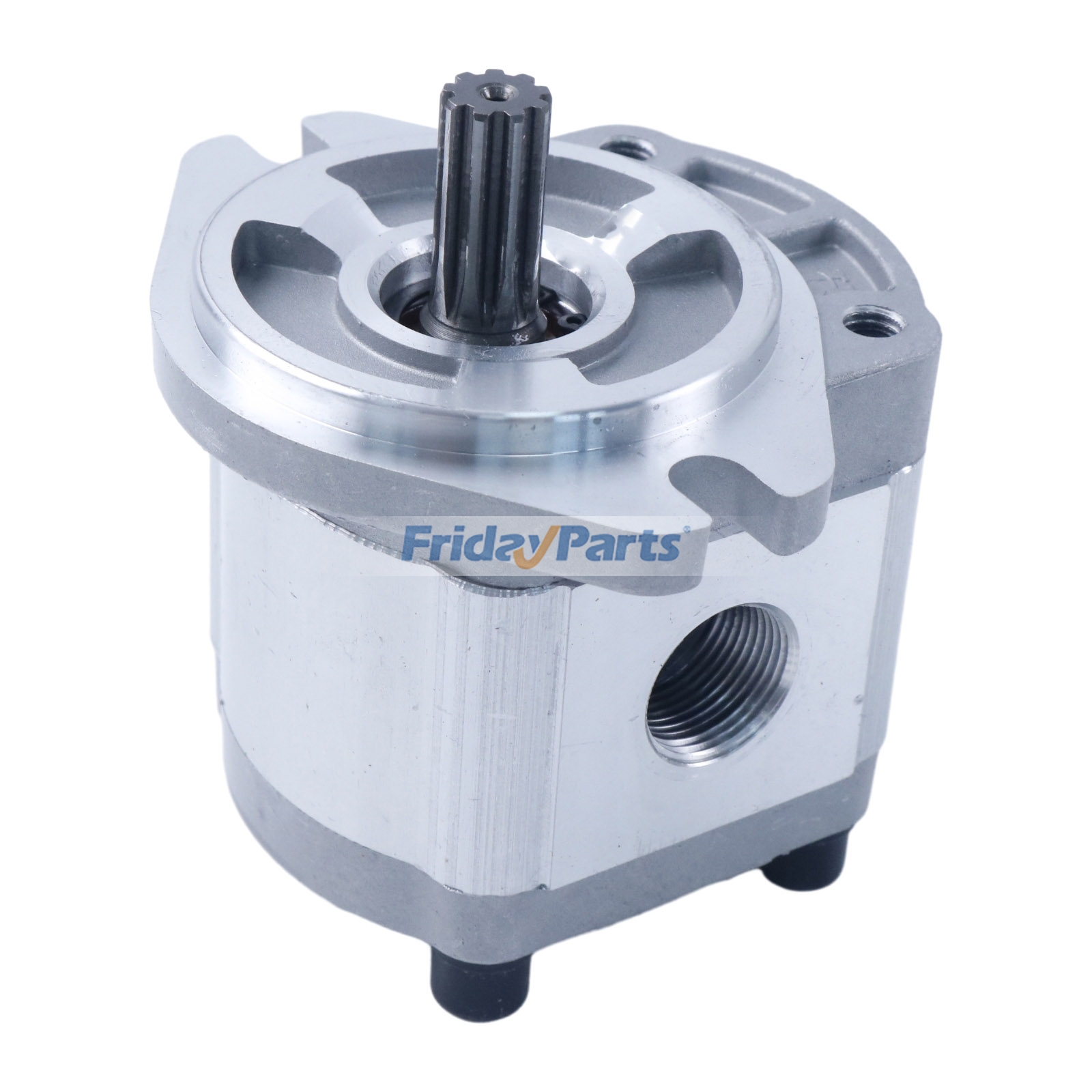 Bomba de engranajes hidráulica 9T BD-3A-6R para motor Rato R420D AGT Excavadora MX15R