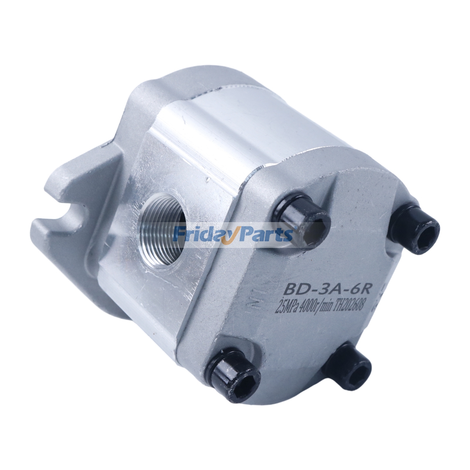 Bomba de engranajes hidráulica 9T BD-3A-6R para motor Rato R420D AGT Excavadora MX15R para Motor,Excavadora  FridayParts