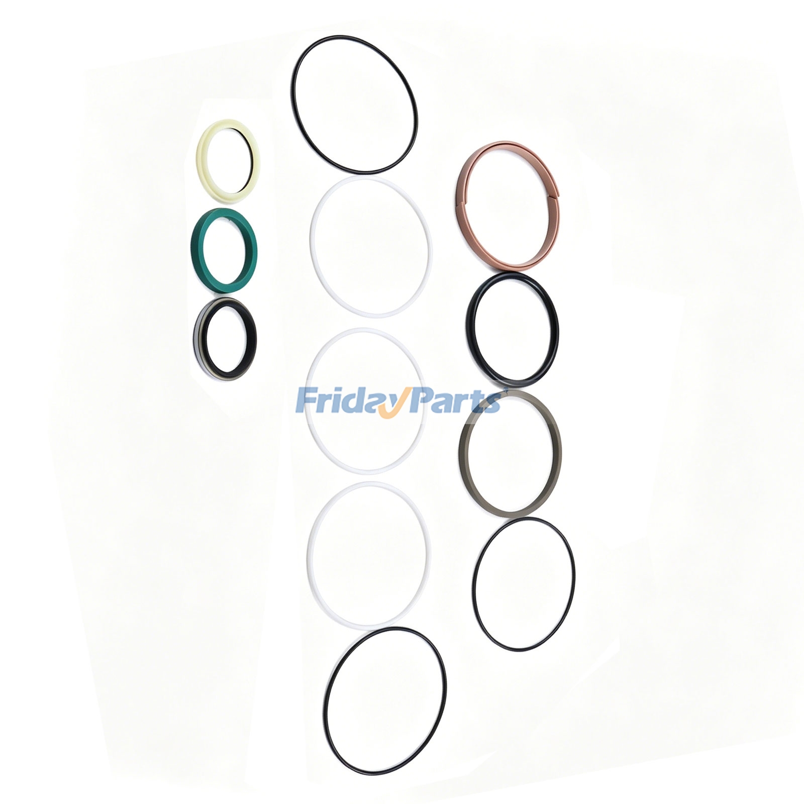 Boom Cylinder Seal Kit compatible with Excavator