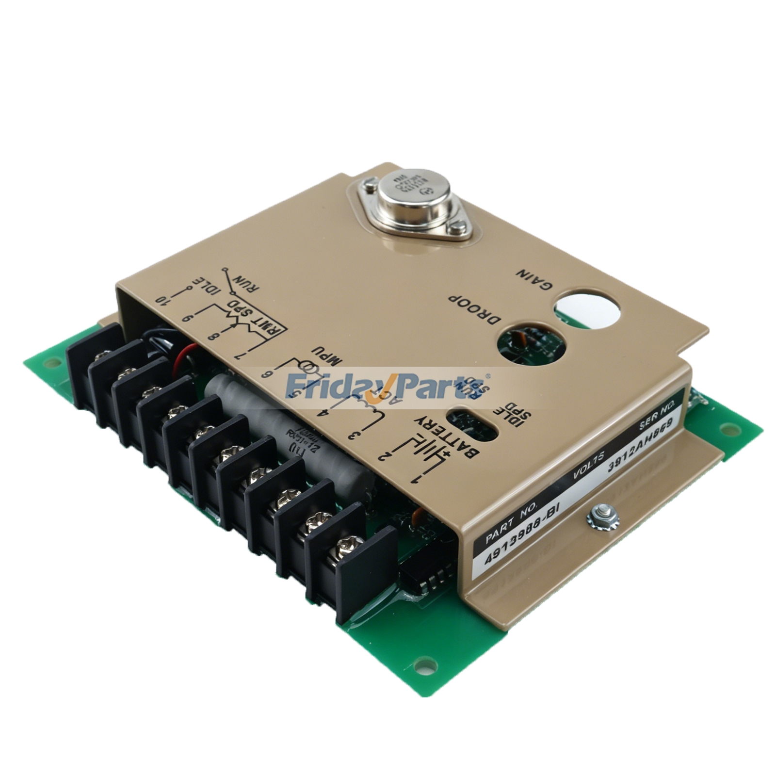 Speed Governor Card 4913988 for Cummins Generator