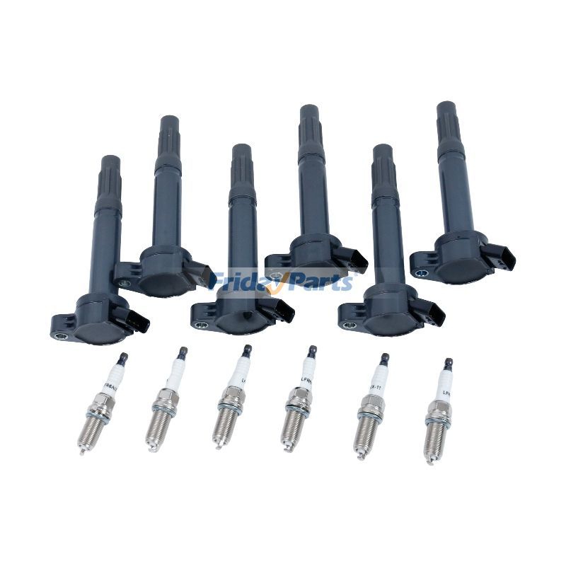 Bujía y bobina de encendido UF487 (6 unidades) para Toyota Sienna, Avalon, Camry 4Runner, Lexus RX350, ES350 Para Lexus,Para Toyota