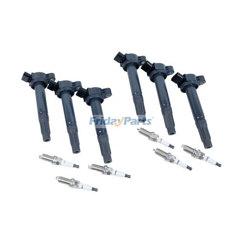 6 Spark Plug And Ignition Coil Pack For Toyota Sienna Avalon Camry 4Runner UF487 - Foto 13