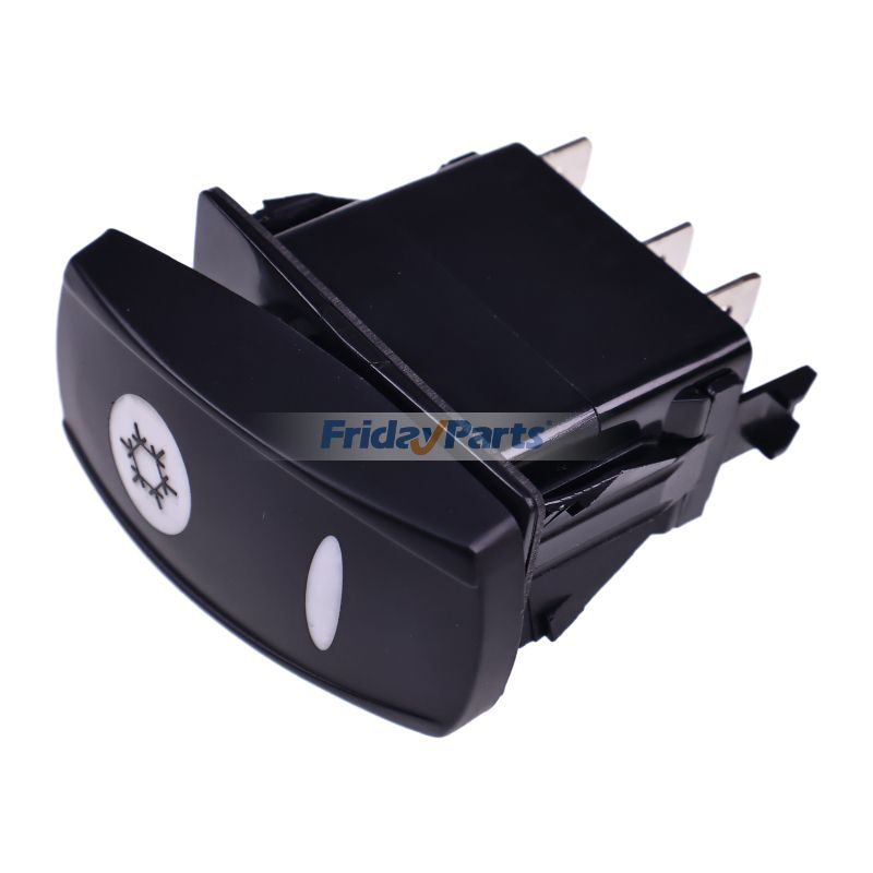 Interruptor basculante del aire acondicionado 266-0299 para cargadora Caterpillar CAT Engine 3044C C3.4 236D 246D 259D 272C 279D 299D de FridayParts