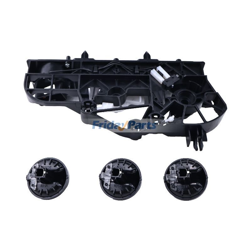 FridayParts Manueller Schalter für die Klimaanlagen- und Heizungssteuerung