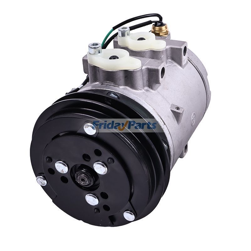 24V A/C Compressor Without Dryer 11N89-2040 for Hyundai Loader HL730-7 HL740-7 HL757-7 HL760-7 HL770-7 HL780-7A