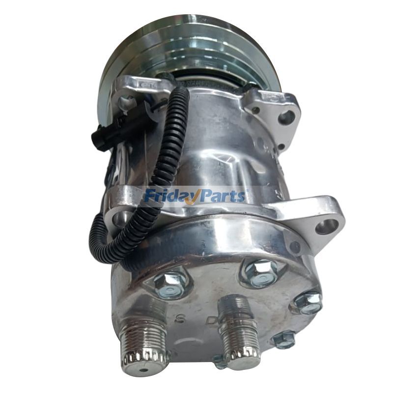 Compresor de aire acondicionado 114-9484 para tractor agrícola Caterpillar CAT Challenger 35 45 55, motor 3116 3126