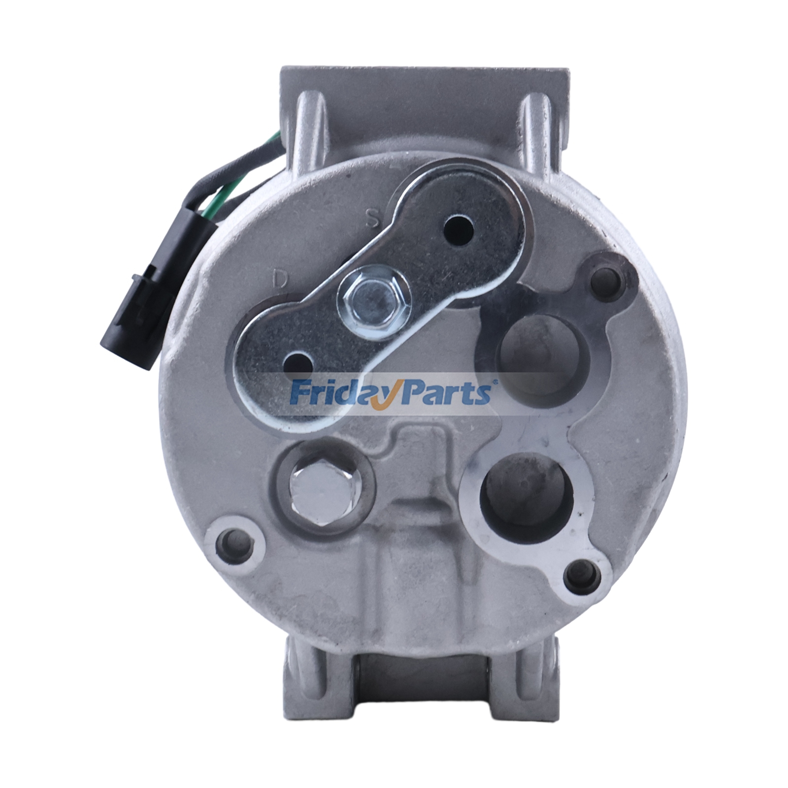 Compresor de aire acondicionado V5 11Q6-90040 11Q6-90041 para excavadora Hyundai HW140 HW160 HW210 HX140L HX160L HX180L para Excavadora Para HYUNDAI FridayParts