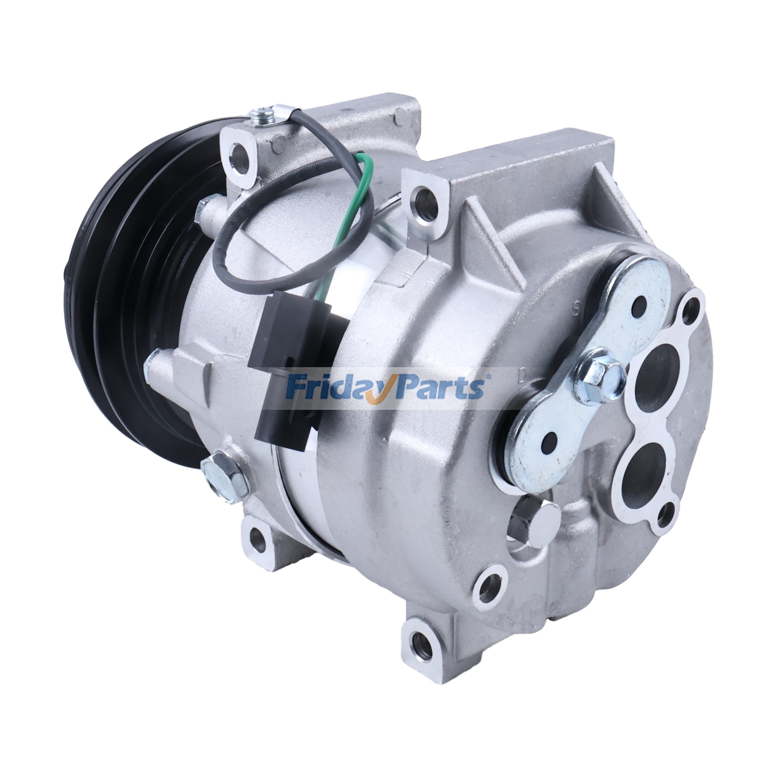 Compresor de aire acondicionado V5 11Q6-90040 11Q6-90041 para excavadora Hyundai HW140 HW160 HW210 HX140L HX160L HX180L Para HYUNDAI