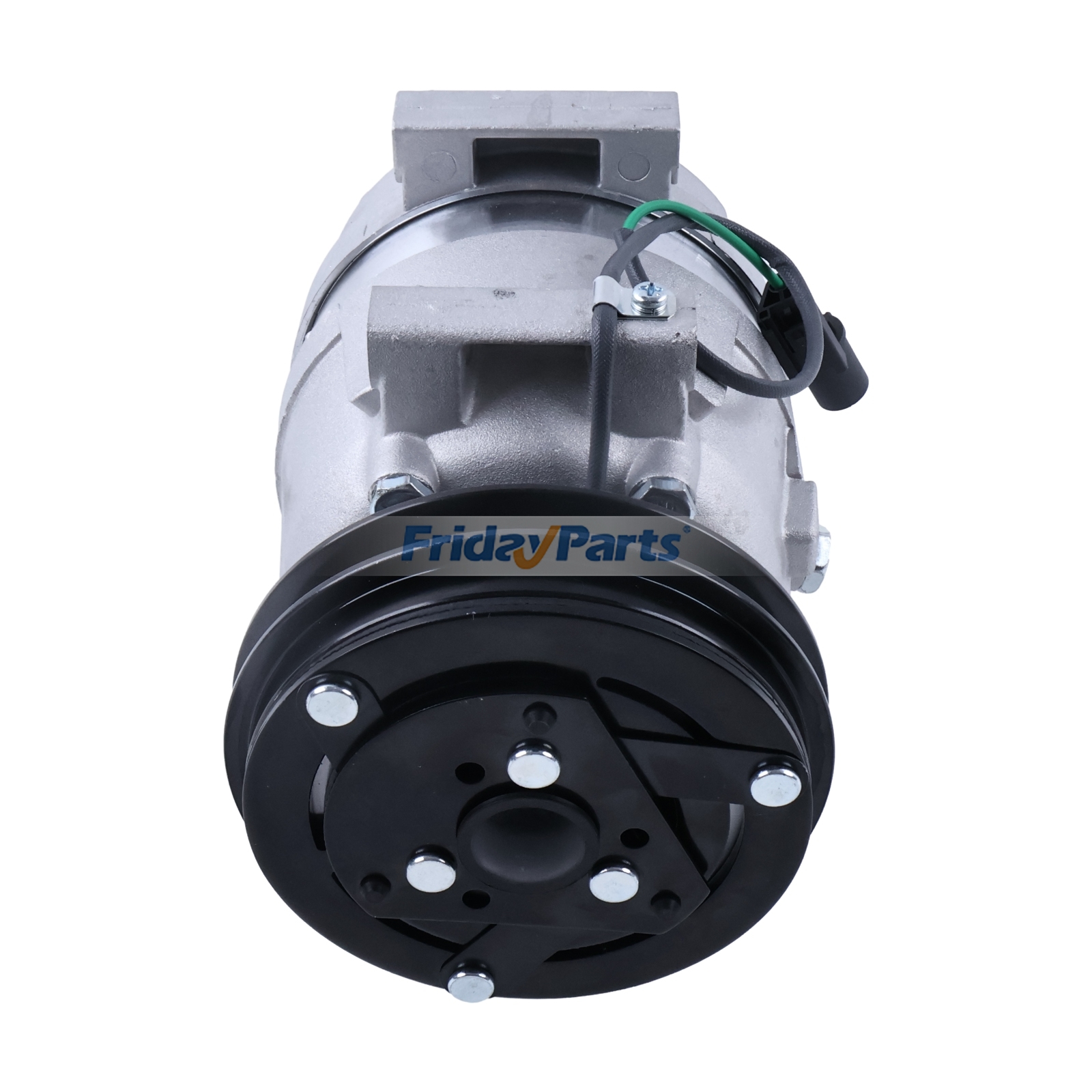 Compresor de aire acondicionado V5 11Q6-90040 11Q6-90041 para excavadora Hyundai HW140 HW160 HW210 HX140L HX160L HX180L de FridayParts