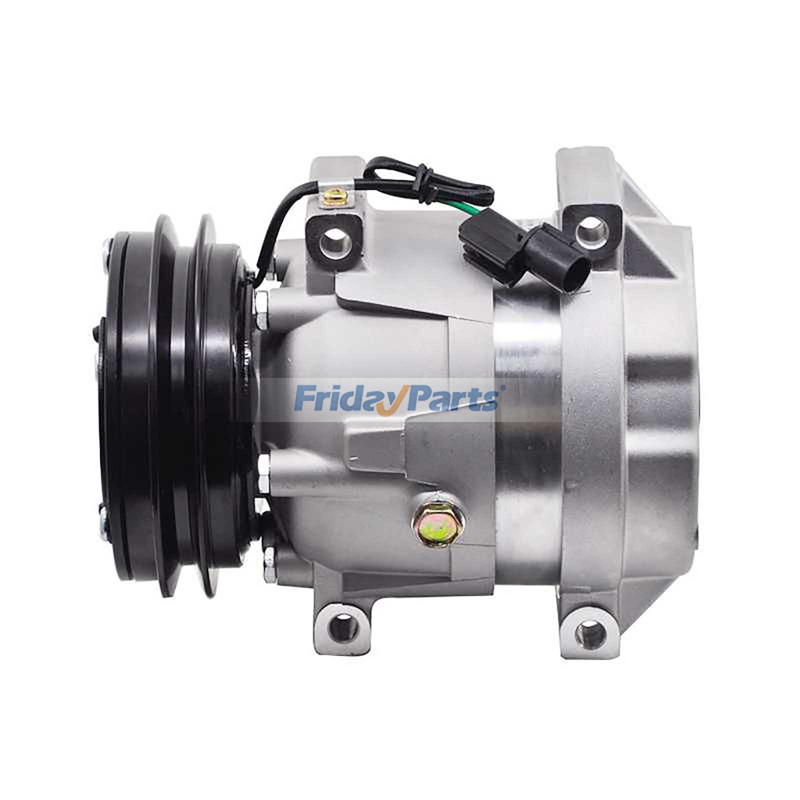 V5 A/C Compressor 11Q6-90040 11Q6-90041 for Hyundai Excavator HW140 HW160 HW210 HX140L HX160L HX180L