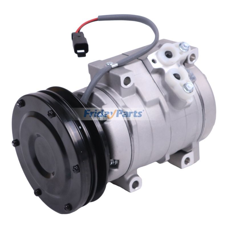 Compressor de ar condicionado 176-1895 para escavadeira Caterpillar CAT 312C 318C 320C 322C FridayParts