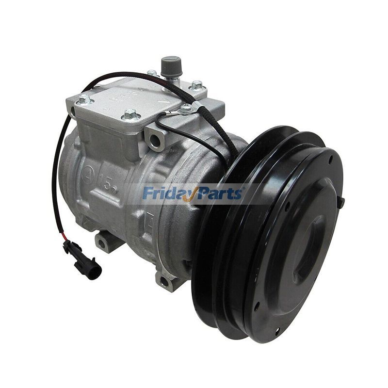 A/C Compressor 33770-50050 for Kubota Tractor M-110DTC M-110FC M-120DTC M-120FC M7580DT-C M8580DT-C M9580DT-C M110 M120 M7580 M8580 M9580