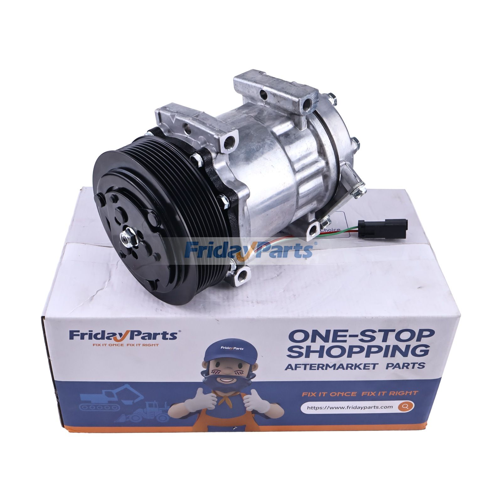 24V SD7H15 A/C Compressor 372-9493 for Caterpillar CAT Excavator 312D2 312E 312F 313F 316F 318F 323F 325F