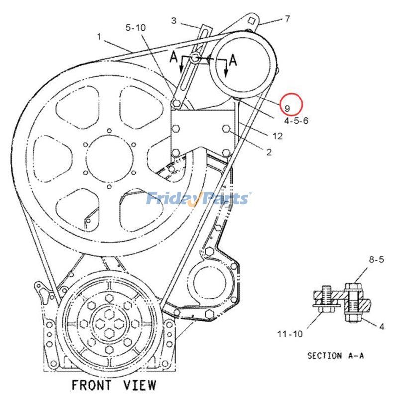 SD7H15 A/C Compressorerpillar CAT For CAT Engine,Loader,Others