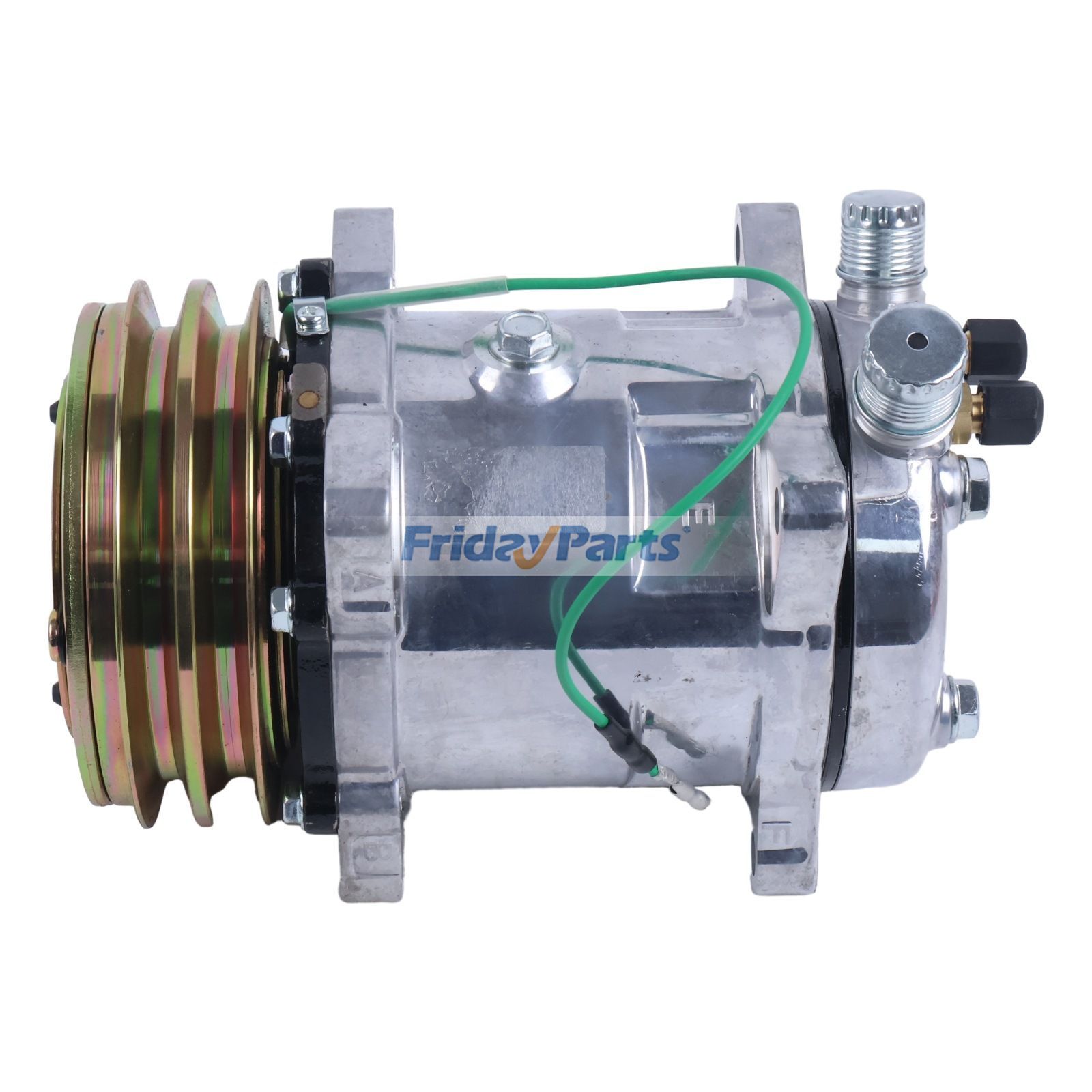 Compresor de aire acondicionado SD5H14HD 425-963-A230 para excavadora Komatsu PC200-6LC PC210LC-6LC PC220LC-6LC PC250LC-6LC PC300LC-6LC PC400LC-6LC de FridayParts