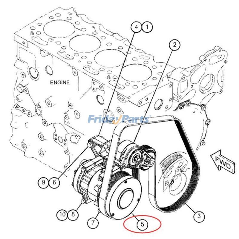 A/C Compressorerpillar CAT Compact Wheel in Stock in China
