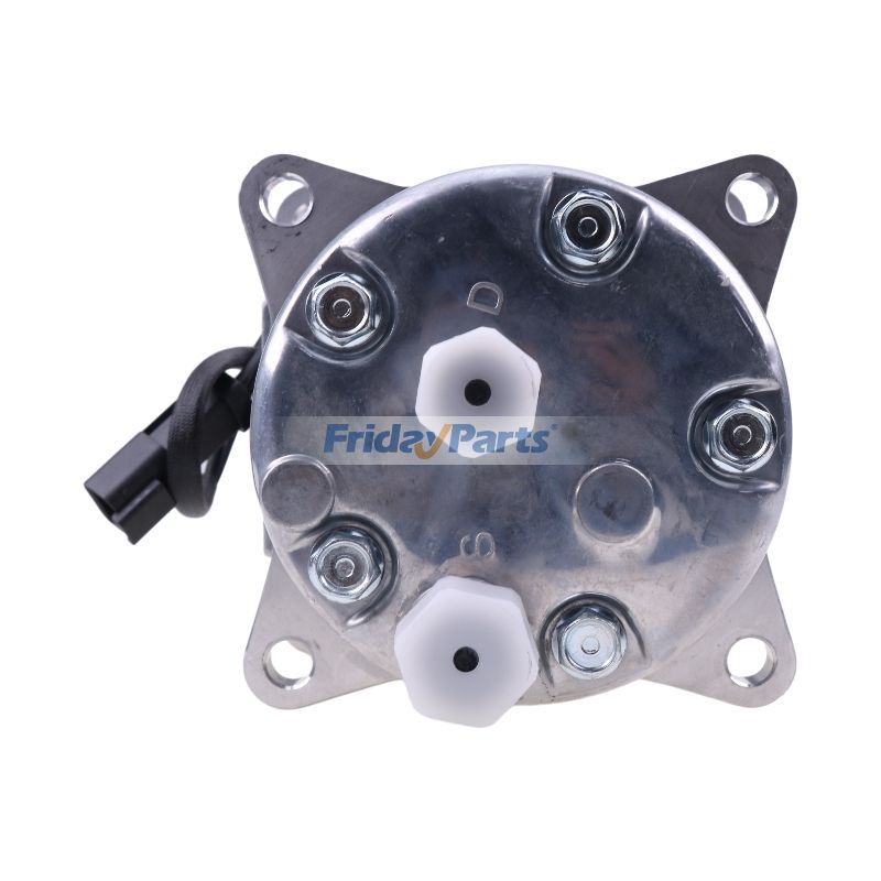 Compresor de aire acondicionado 7363374 para Bobcat S550 S570 S590 S595 S630 S650 T550 T590 T595 T630 T650 E32 E35 E42 E45 E50 E55 E85 para Excavadora,Pala cargadora Para BOBCAT FridayParts