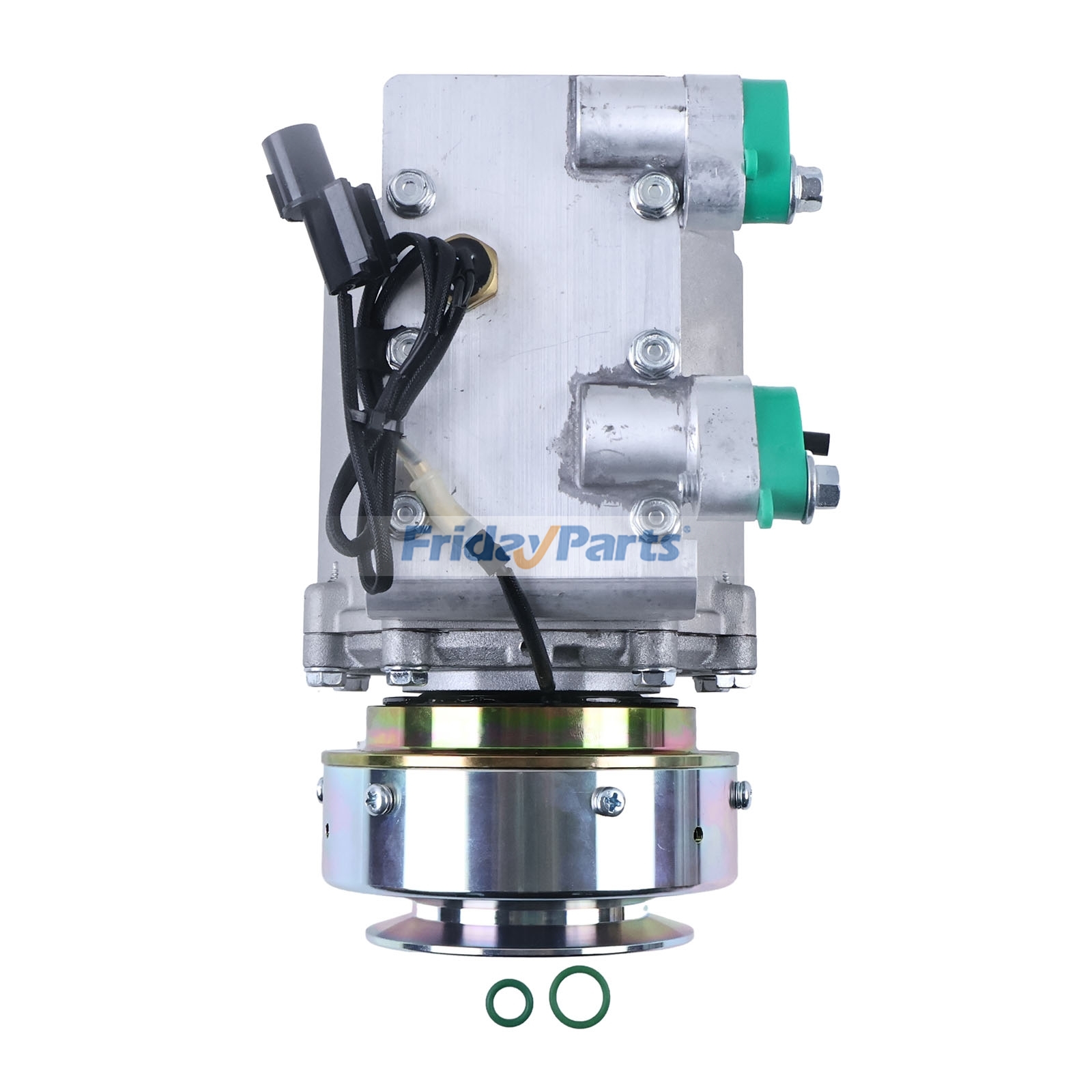 12V A/C Compressor compatible with Vehicle