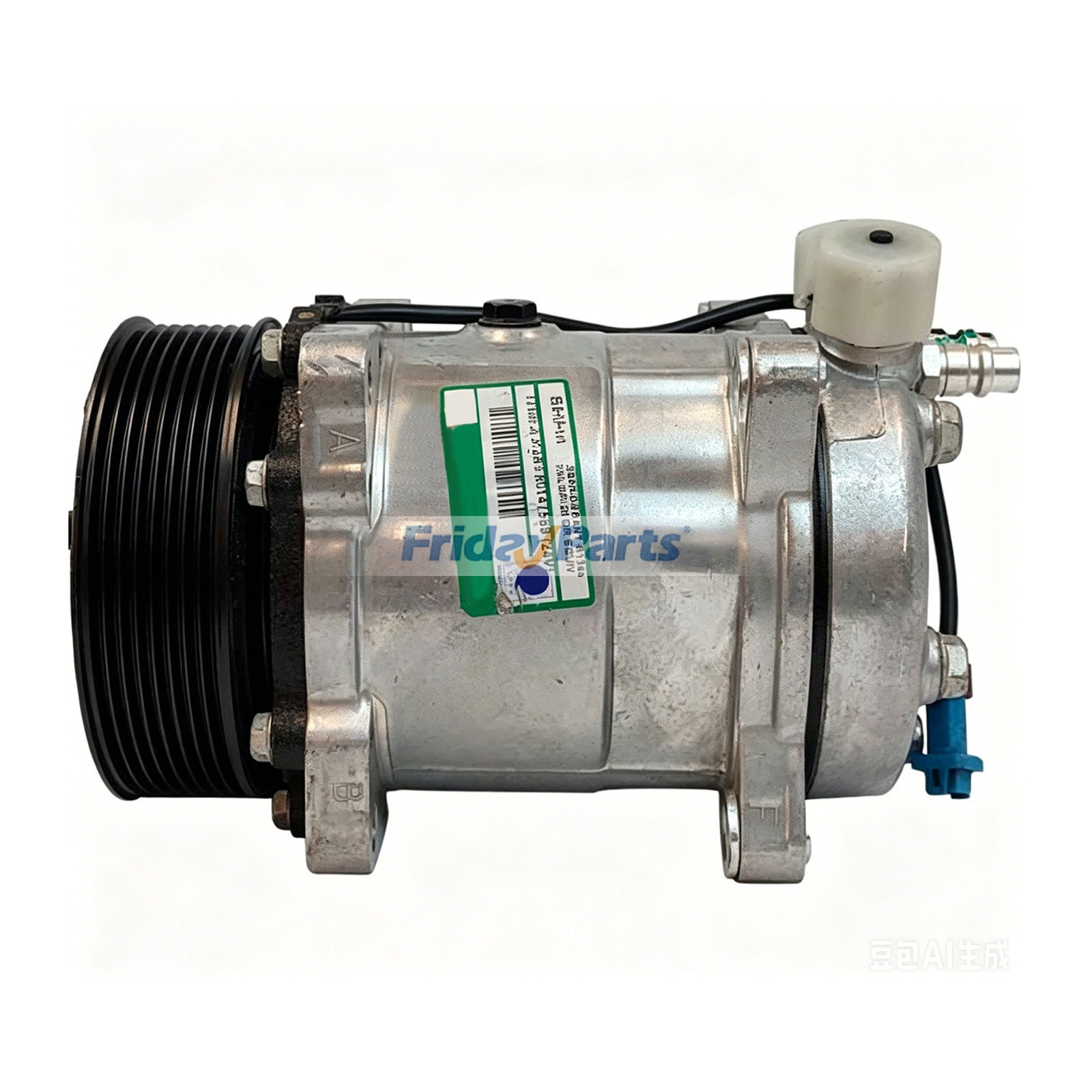 A/C Compressor AT456556 AT437407 AT405873 for John Deere Engine 6068 Loader 544G 644G WL53 WL56