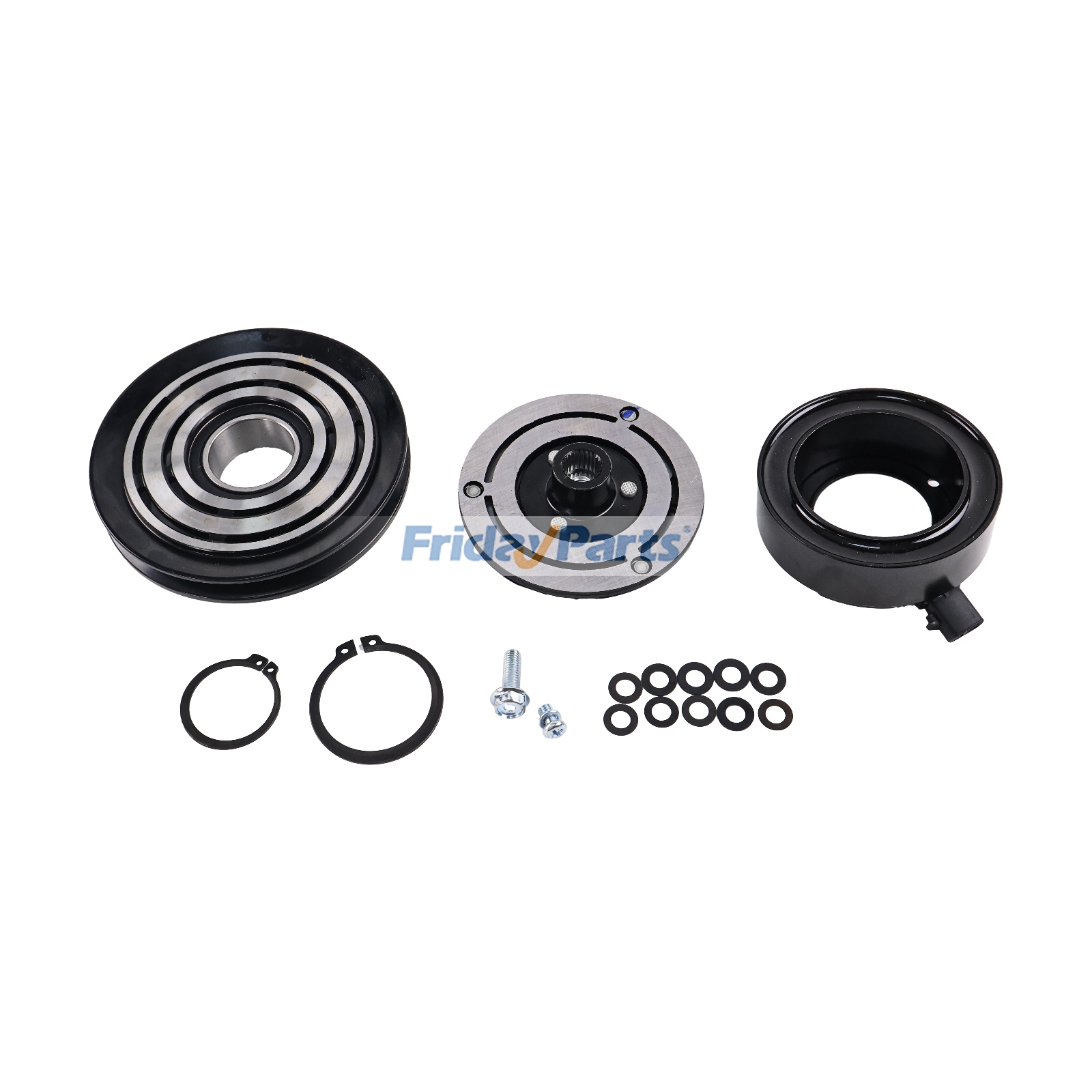 A/C Compressor Clutch 6A671-97310 for Kubota Utility Vehicle RTV1100CR RTV1100CR9 RTV1100CRX RTV1100CW Loader L3240HSTC L4330GST