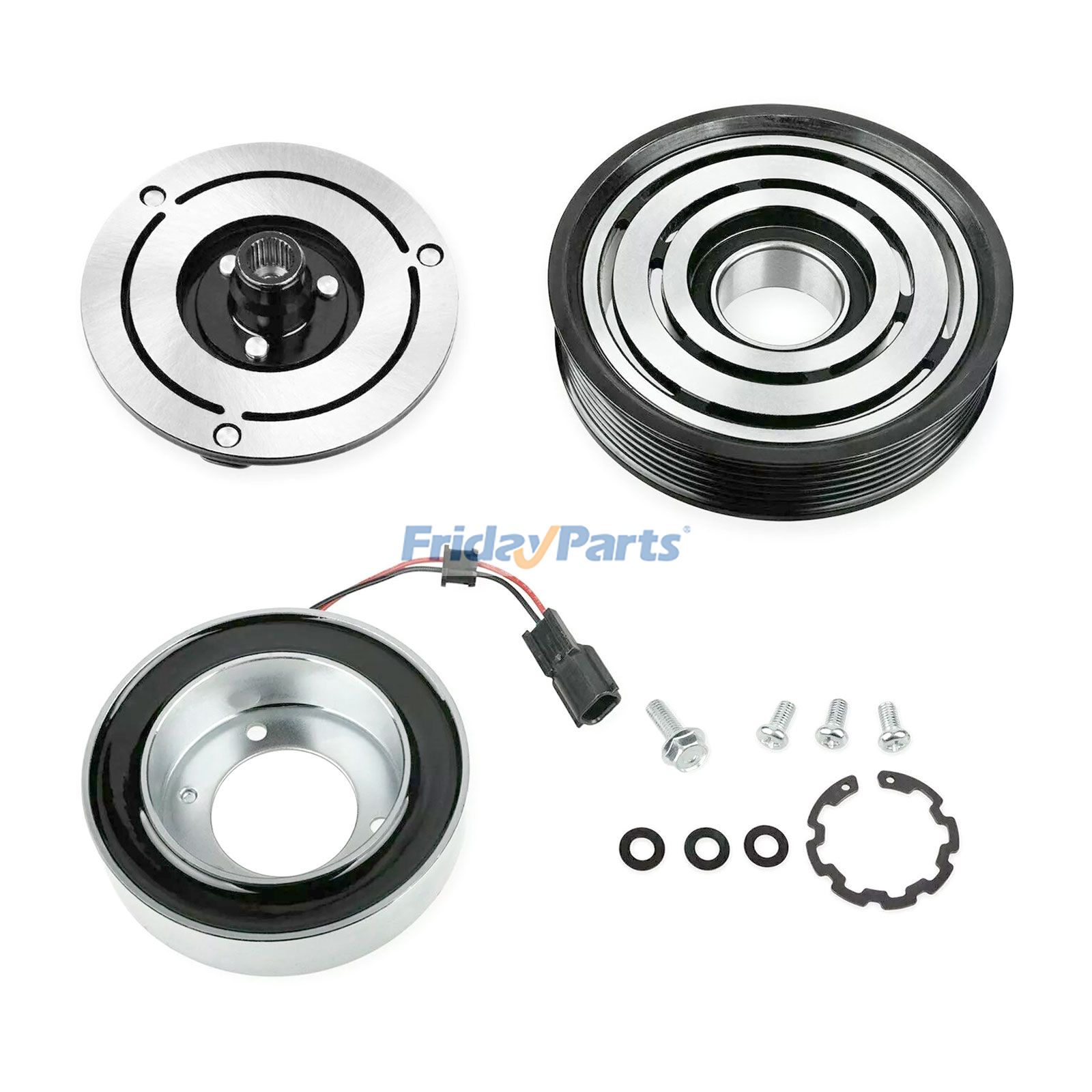 A/C Compressor Clutch Kit 92660-JM01B for Nissan Rogue 2008-2015