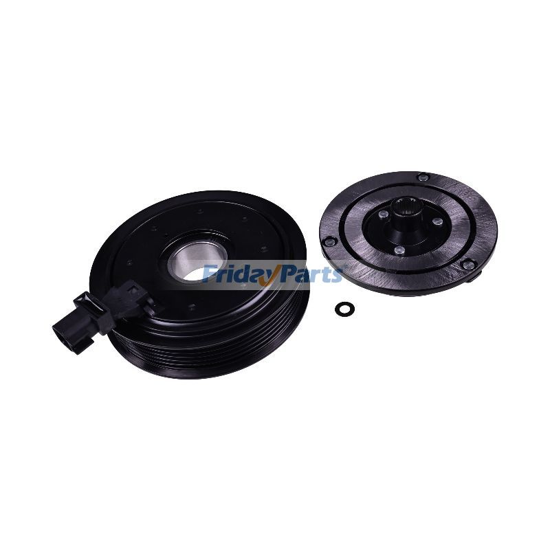 FridayParts A/C-Kompressor-Kupplungssatz, Spulenriemenscheibe