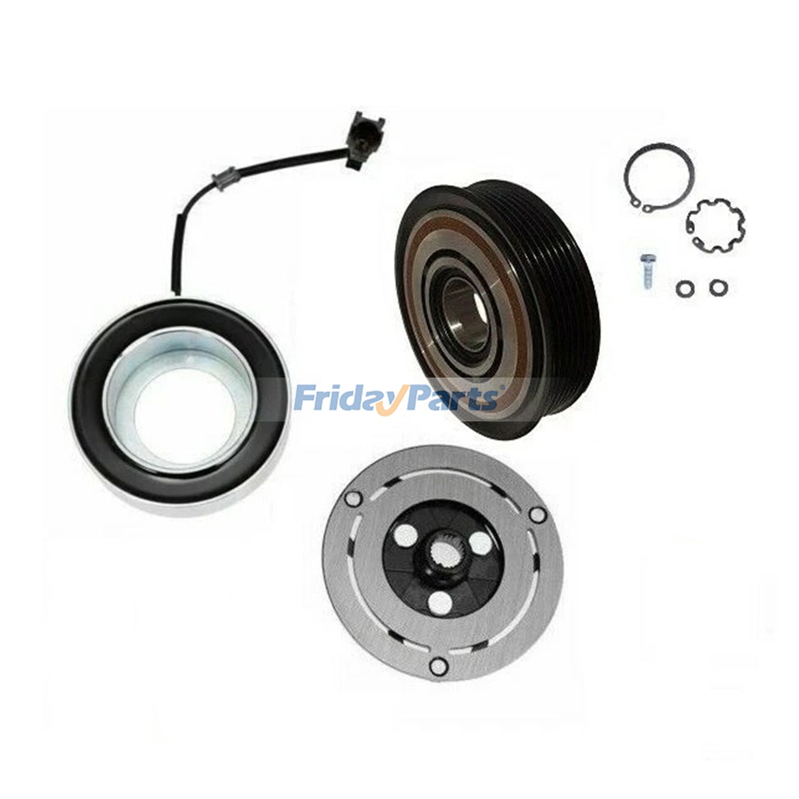 スバル インプレッサ 4気筒 2.0L 2012-2016用 A/Cコンプレッサー クラッチキット